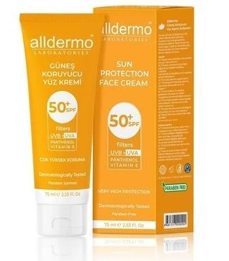 Alldermo Yüz Kremi SPF 50 75 ml