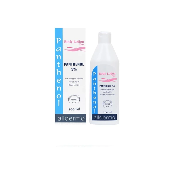 Alldermo Panthenol Body 200 ml Losyon