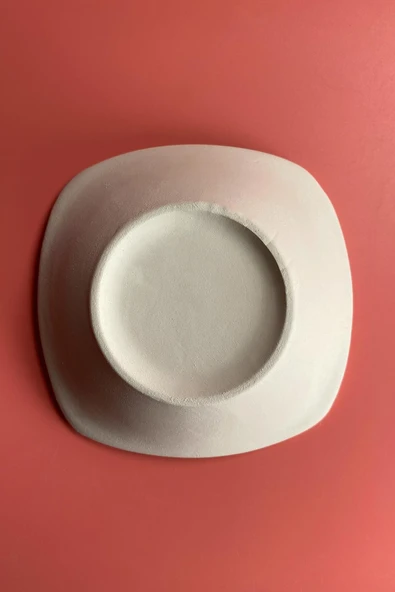 Hürrem Kase - Seramik Bisküvi (Ham Ürün) - 4