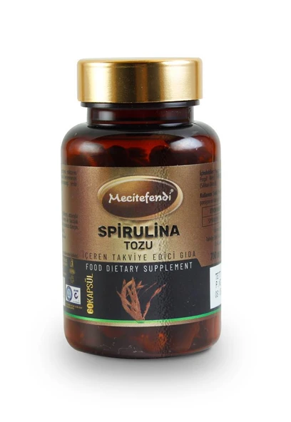 Mecitefendi Spırulına 60 Kapsül 700 Mg
