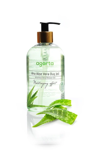 Agarta Doğal AHA Aloe Vera Duş Jeli 400 ml