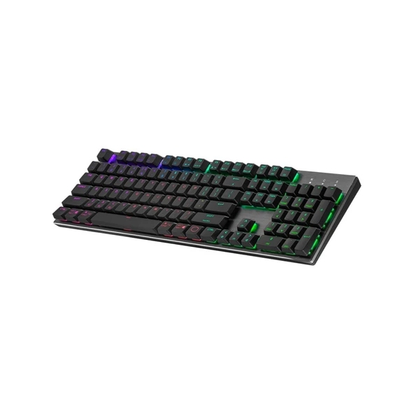 Cooler Master SK653 BROWN Switch Low Profile Kablosuz BT Mekanik RGB Oyuncu Klavyesi US - 4