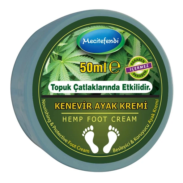 Mecitefendi Kenevir Ayak Kremi 50 Ml