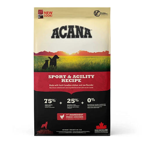 Acana Heritage Sport Agility Tahılsız Köpek Maması Tüm Irk ve Yaşam Evreleri 11,4 Kg