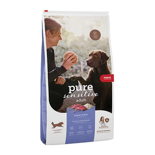 Mera Pure Sensitive Medium Maxi Kuzulu ve Pirinçli Yetişkin Köpek Maması 12,5 Kg