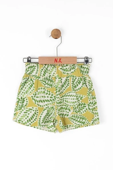 Kız Bebek Leaf Şort - Resim 2