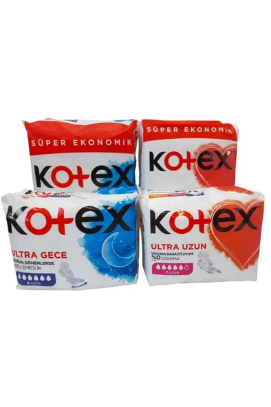 Kotex 4 LÜ SET ürün görseli