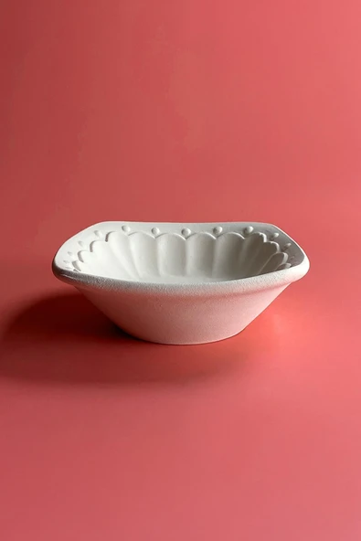 Hürrem Kase - Seramik Bisküvi (Ham Ürün)