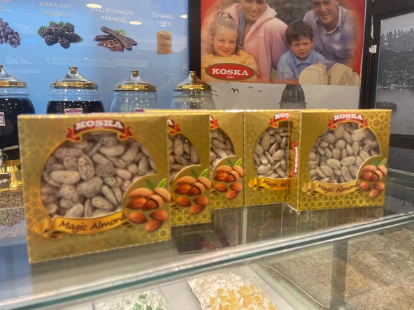 KOSKA ÇİFTTE KAVRULMUŞ BADEM ŞEKERİ 175 GR KOLİ 24 ADET