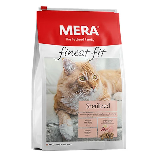 Mera Finest Fit Sterlised Tavuklu Kısırlaştırılmış Kedi Maması 10 Kg