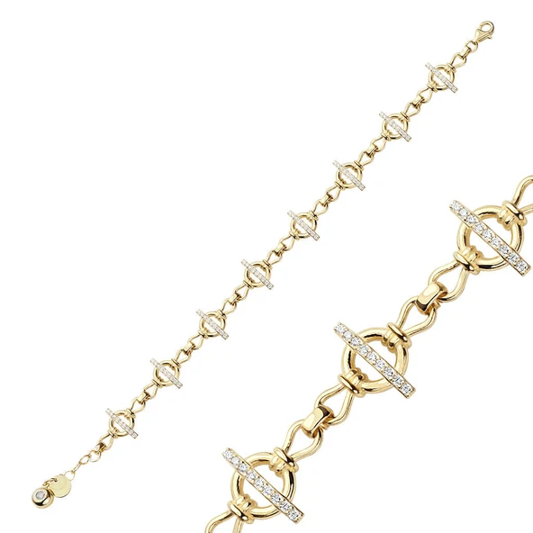 Zamahnuti Salıncak Altın Bileklik ürün görseli 1