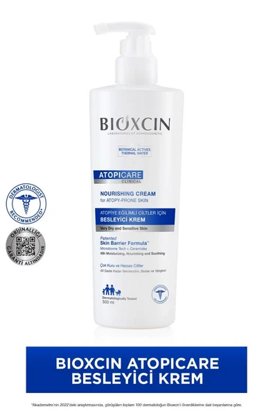 Bioxcin Atopicare Clinical Atopiye Eğilimli Ciltler Için Besleyici Krem 500 ml