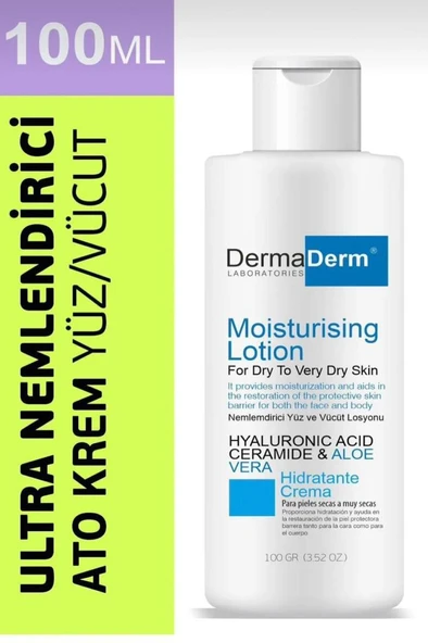 Dermaderm Ultra Nemlendirici Ato Yüz ve Vücut Losyon 100 ml
