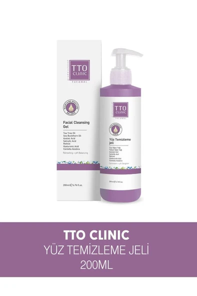 Tto Clınıc Yüz Temizleme Jeli 200 ML