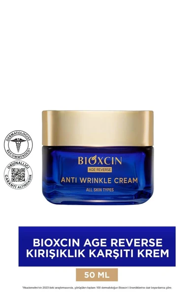 Bioxcın Age Reverse Kırışıklık Karşıtı Krem 50 ML - Retinol, Kolajen Dolgunluk, Sıkılık - 2