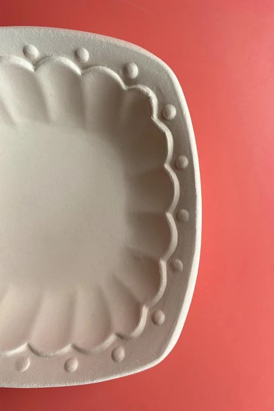 Hürrem Kase - Seramik Bisküvi (Ham Ürün) - 3