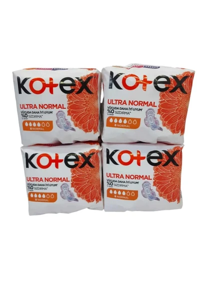 Kotex ULTRA NORMAL 4 LÜ EKONOMİK SET ürün görseli