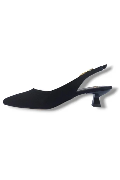 Gedik Pasha 060-25 Süet Deri Stiletto Kadın Ayakkabı - 3