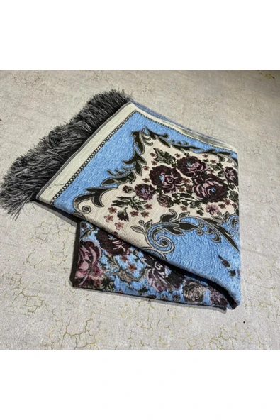 Osmanlı Inci Şönil Seccade - Bebek Pembe - Resim 3