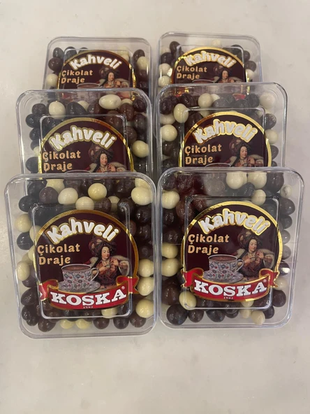 KOSKA MİNİŞ KAHVELİ DRAJE 100 GR 2 ADET - 3