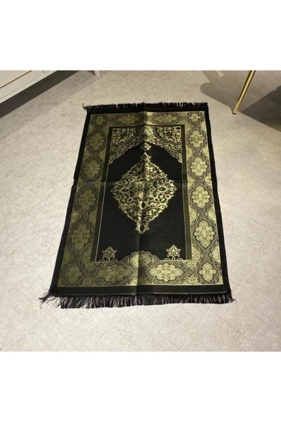 Osmanlı Şönil Seccade Siyah