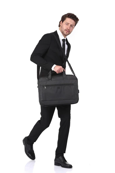 Ççs 71243 Gri Kumaş Laptop Bölmeli Evrak Çantası - 8