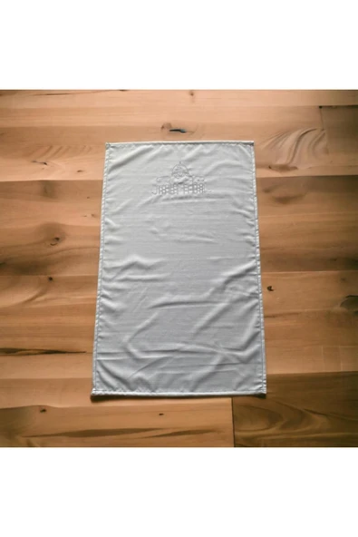 Mescidi Aksa Desenli Keten Minimal Seccade - Resim 3