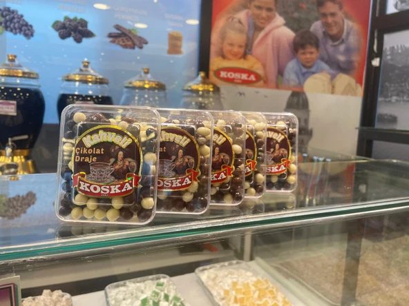 KOSKA MİNİŞ KAHVELİ DRAJE 100 GR 2 ADET - 5