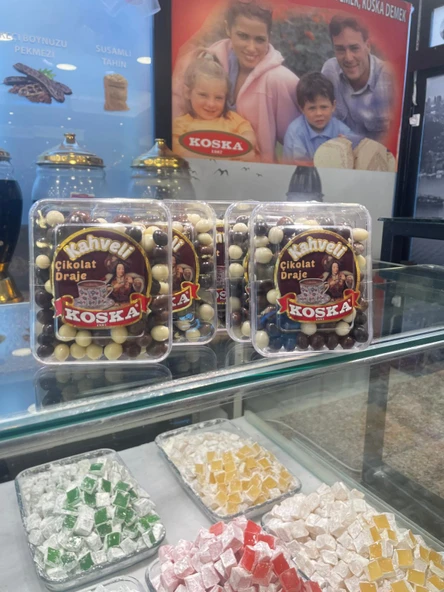 KOSKA MİNİŞ KAHVELİ DRAJE 100 GR 2 ADET