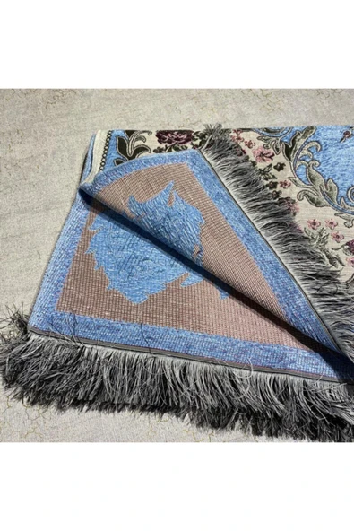 Osmanlı Inci Şönil Seccade - Bebek Pembe - Resim 2