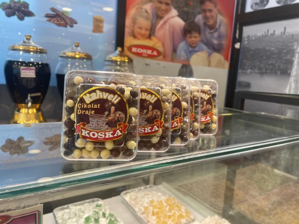 KOSKA MİNİŞ KAHVELİ DRAJE 100 GR KOLİ 24 ADET - 3