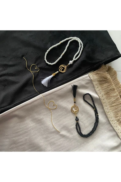 Kalpli Özel Minimal Seccade Takımı - Resim 3