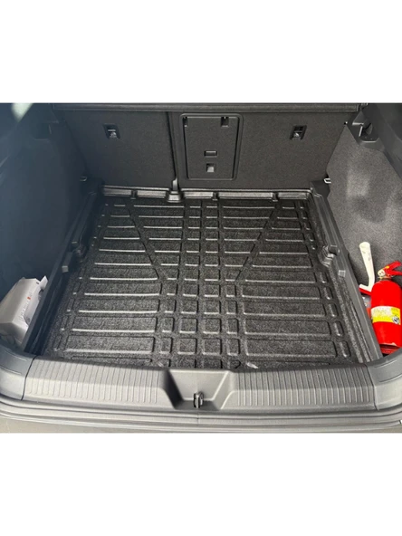 Sahler Volkswagen ID.4 2020+ Uyumlu 4.5d Premium Havuzlu Oto Paspas ve Liner Marka 3D ALT Bagaj Havuzu - 4