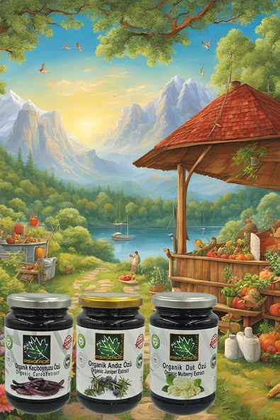 Aşıkzade üçlü Paket Andız Dut Ve Keçiboynuzu özü - 2