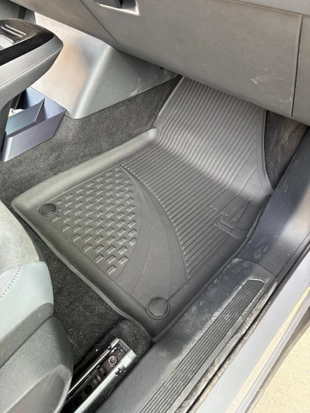 Sahler Volkswagen ID.4 2020+ Uyumlu 4.5d Premium Havuzlu Oto Paspas ve Liner Marka 3D ALT Bagaj Havuzu - 6