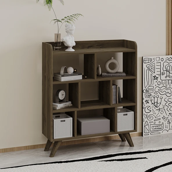 Florida Kitaplık İstanbul Ceviz - 3