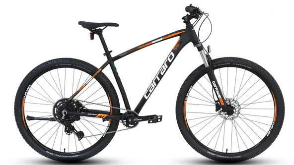 CARRARO DAYTONA 909 29 520H 9-V HD MAT SIYAH-BEYAZ-TURUNCU R2
