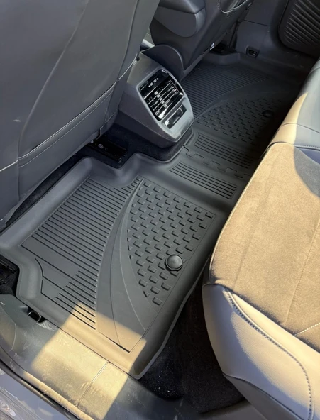 Sahler Volkswagen ID.4 2020+ Uyumlu 4.5d Premium Havuzlu Oto Paspas ve Liner Marka 3D ALT Bagaj Havuzu - 7