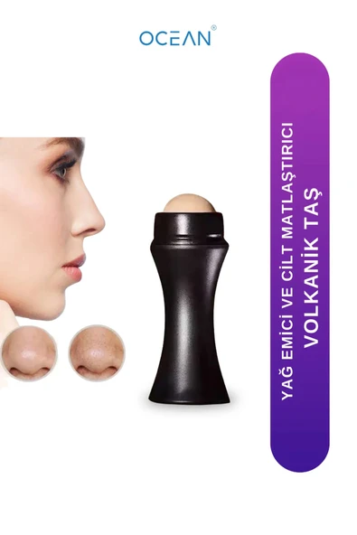 Ocean Volkanik Taş, Doğal Yağ Emici Ve Cilt Matlaştırıcı Gerçek Lav Taşı ürün görseli