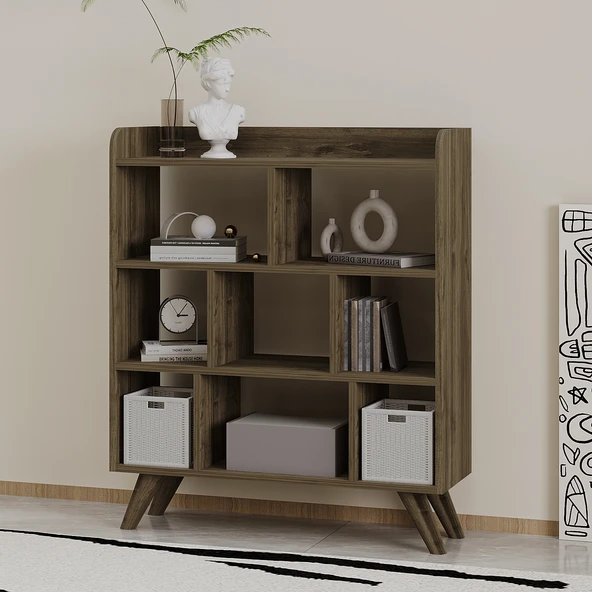 Florida Kitaplık İstanbul Ceviz - 2