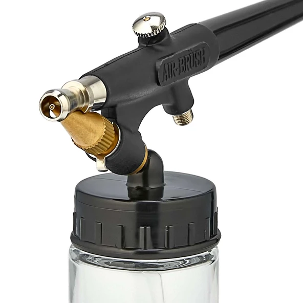 Mini Efekt Boya Tabancası Küçük Hobi Boyama Havalı Boya Püskürtücü 1 Adet - 4