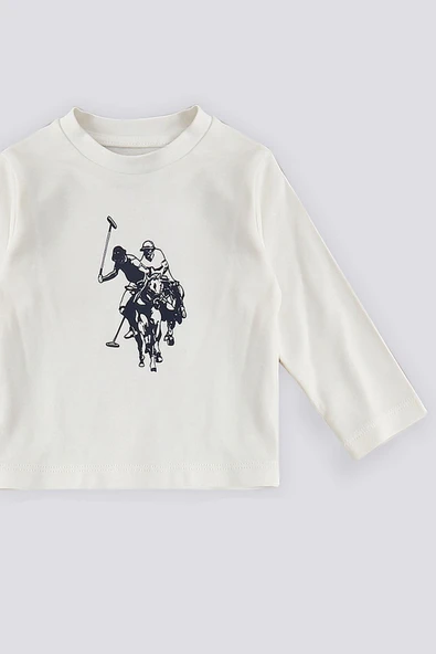 U.S. Polo Assn Fermuarlı Bebek 3Lü Takım - 2