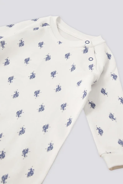 U.S. Polo Assn Lisanslı Underwear Erkek Bebek Tulum - 2