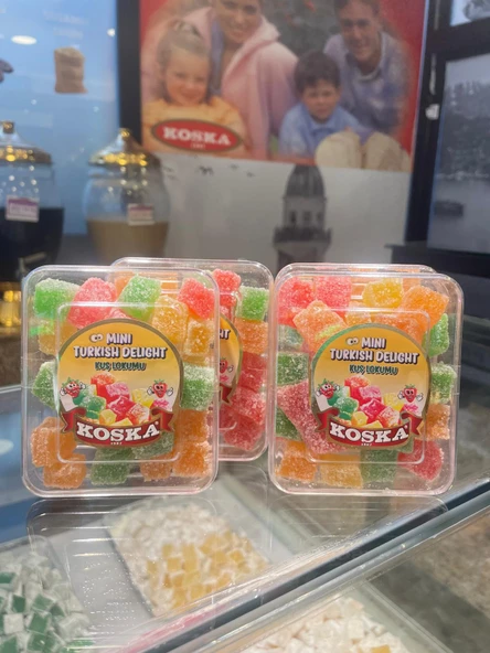KOSKA KUŞ LOKUMU MİNİŞ 100 GR KOLİ 24 ADET - 4