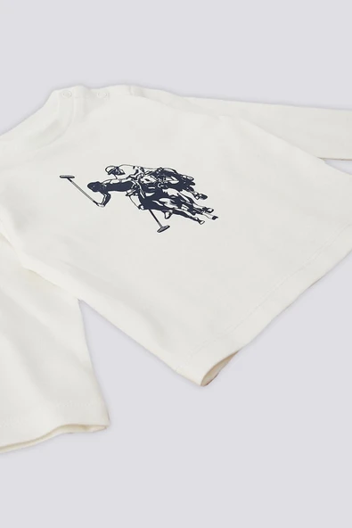 U.S. Polo Assn Fermuarlı Bebek 3Lü Takım - 3