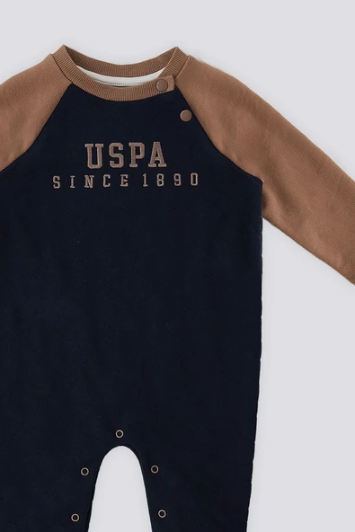 U.S. Polo Assn Çırçıt Detay  Bebek Tulum - 3
