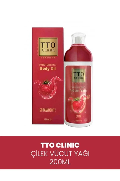 Tto Clınıc Vücut Yağı Çilek 200 ml