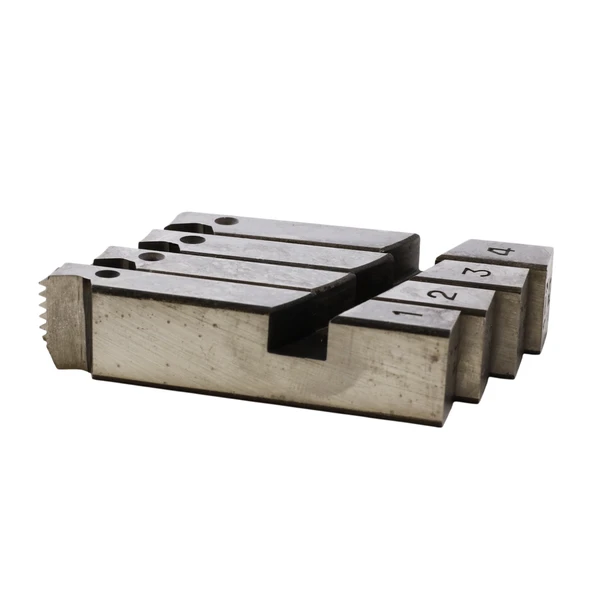 Metal Diş Açıcı Proter Pafta Tarak 4'lü Set Yedek Diş Açma Tarağı 1" - 2" Freze Çelik - 5