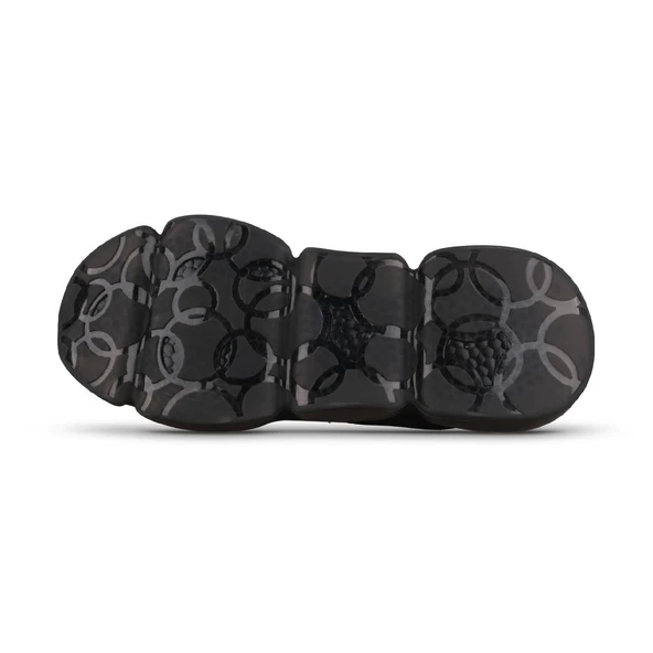 Erkek Günlük Ayakkabı - Siyah, Fileli - Resim 4