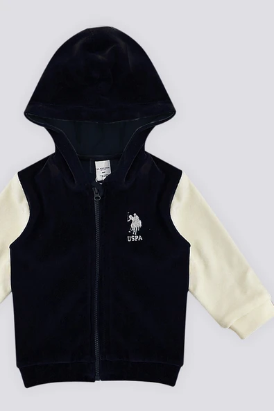 U.S. Polo Assn   Kadife Bebek 3Lü Takım - 4